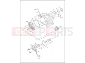 Harley-Davidson 2013 POLICE ELECTRA GLIDE STANDARD POLICE  - FLHTP TRANSMISSION BEARINGS & COVERS