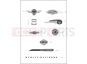 Harley-Davidson 2013 SOFTAIL SOFTAIL SLIM  - FLS 103 FUEL TANK TRIM
