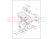 Harley-Davidson 2013 SOFTAIL FAT BOY LO  - FLSTFB 103 ENGINE MOUNTS