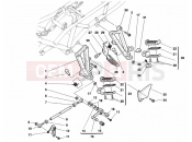 DUCATI 2001 Sporttouring ST2 FOOTRESTS, LEFT » UNCLASSIFIED