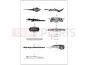 Harley-Davidson 2013 TOURING ROAD KING CLASSIC  - FLHRC FUEL TANK TRIM