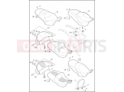 Harley-Davidson 2013 TOURING ROAD KING CLASSIC  - FLHRC SEATS