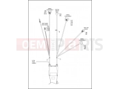Harley-Davidson 2013 TOURING ROAD GLIDE CUSTOM  - FLTRX WIRING HARNESS, MAIN, ABS (FAIRING MODELS) (1 OF 6)