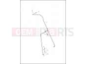 Harley-Davidson 2013 TRIKE TRI GLIDE ULTRA CLASSIC  - FLHTCUTG BRAKE LINE, FRONT