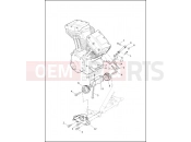 Harley-Davidson 2013 TRIKE TRI GLIDE ULTRA CLASSIC  - FLHTCUTG ENGINE MOUNTS & STABILIZER LINK