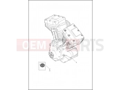 Harley-Davidson 2013 TRIKE TRI GLIDE ULTRA CLASSIC ANV  - FLHTCUTG ANV ENGINE ASSEMBLY - TWIN CAM 103â¢