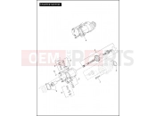HARLEY-DAVIDSON DYNA SUPER GLIDE CUSTOM  - FXDC STARTER MOTOR