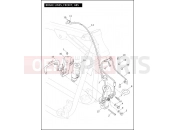 Harley-Davidson 2012 SOFTAIL HERITAGE SOFTAIL CLASSIC  - FLSTC 103 BRAKE LINES, FRONT, ABS