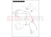 Harley-Davidson 2012 TOURING ROAD KING  - FLHR BRAKE LINES, FRONT - ABS