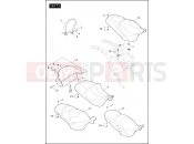 Harley-Davidson 2012 TOURING ROAD GLIDE CUSTOM  - FLTRX SEATS