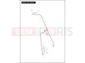 Harley-Davidson 2012 TRIKE TRI GLIDE ULTRA CLASSIC  - FLHTCUTG BRAKE LINE, FRONT