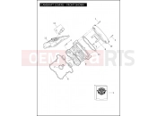 CAMSHAFT COVERS - FRONT SHOWN - Harley-Davidson VRSCDX NIGHT ROD SPECIAL - VRSCDX 105 2012