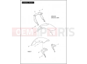 FENDERS, FRONT - Harley-Davidson VRSCDX NIGHT ROD SPECIAL - VRSCDX 105 2012