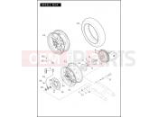 WHEELS, REAR - Harley-Davidson VRSCDX NIGHT ROD SPECIAL - VRSCDX 105 2012