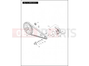 BELT & SPROCKETS - Harley-Davidson V-ROD MUSCLE - VRSCF 105 2012