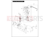 FUEL TANK & FUEL MODULE - Harley-Davidson V-ROD MUSCLE - VRSCF 105 2012