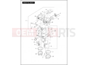 THROTTLE BODY - Harley-Davidson V-ROD MUSCLE - VRSCF 105 2012