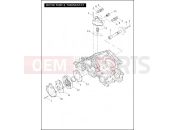 WATER PUMP & THERMOSTAT - Harley-Davidson V-ROD MUSCLE - VRSCF 105 2012