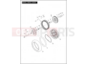 Harley-Davidson 2011 DYNA DYNA STREET BOB  - FXDB WHEEL, REAR, LACED