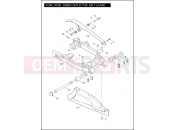 Harley-Davidson 2011 DYNA DYNA SUPER GLIDE CUSTOM  - FXDC FORK, REAR, DEBRIS DEFLECTOR & BELT GUARD