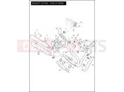 Harley-Davidson 2011 DYNA DYNA FAT BOB  - FXDF EXHAUST SYSTEM - FXDF & FXDWG
