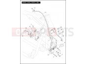 Harley-Davidson 2011 SOFTAIL HERITAGE SOFTAIL CLASSIC  - FLSTC BRAKE LINES, FRONT, ABS