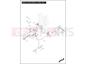 Harley-Davidson 2011 SOFTAIL FAT BOY  - FLSTF BRAKE LINE & MODULE, REAR, ABS
