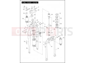 Harley-Davidson 2011 SOFTAIL CROSS BONES  - FLSTSB FORK, FRONT - FLSTSB
