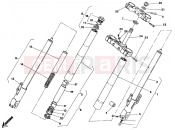 DUCATI 2000 Monster 400 FRONT FORK » FRONT SUSPENSION
