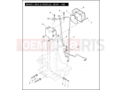 Harley-Davidson 2011 TOURING ROAD KING  - FLHR BRAKE LINES & MODULE, REAR - ABS