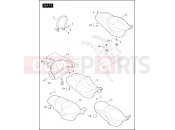Harley-Davidson 2011 TOURING ROAD KING  - FLHR SEATS