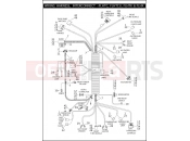 Harley-Davidson 2011 TOURING ELECTRA GLIDE CLASSIC  - FLHTC 103 WIRING HARNESS, INTERCONNECT - FLHTC, FLHTCU, FLHTK & FLHX (1 OF 2)