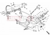 DUCATI 2000 Monster 400 REAR BRAKE SYSTEM » BRAKING SYSTEM
