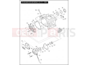 Harley-Davidson 2011 TOURING ROAD GLIDE CUSTOM  - FLTRX 103 TRANSMISSION BEARINGS & COVERS