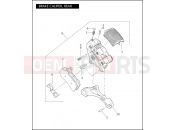 Harley-Davidson 2011 VRSC V-ROD MUSCLE  - VRSCF 105 BRAKE CALIPER, REAR