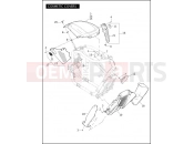 Harley-Davidson 2011 VRSC V-ROD MUSCLE  - VRSCF 105 COSMETIC COVERS - VRSCF