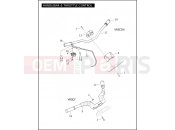 Harley-Davidson 2011 VRSC V-ROD MUSCLE  - VRSCF 105 HANDLEBAR & THROTTLE CONTROL