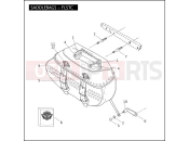 HARLEY-DAVIDSON SOFTAIL CUSTOM  - FXSTC SADDLEBAGS - FLSTC