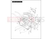 Harley-Davidson 2010 TOURING ELECTRA GLIDE STANDARD  - FLHT FRAME & JIFFY STAND