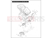 Harley-Davidson 2010 TRIKE TRI GLIDE ULTRA CLASSIC  - FLHTCUTG ENGINE MOUNTS & STABILIZER LINK