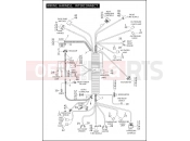 Harley-Davidson 2010 TRIKE TRI GLIDE ULTRA CLASSIC  - FLHTCUTG WIRING HARNESS, INTERCONNECT