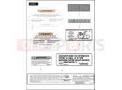 LABELS - Harley-Davidson VRSCDX NIGHT ROD SPECIAL - VRSCDX 2010