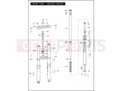 FRONT FORK - VRSCAW, VRSCDX - Harley-Davidson V-ROD MUSCLE - VRSCF 2010