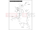 HANDLEBAR & THROTTLE CONTROL - Harley-Davidson V-ROD MUSCLE - VRSCF 2010