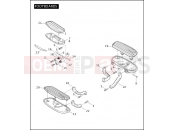 Harley-Davidson 2009 CVO/CUSTOM CVO ULTRA CLASSIC  - FLHTCUSE4 FOOTBOARDS