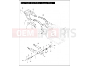 Harley-Davidson 2009 SIDECAR FLHT SIDECAR  - SIDECAR FOR FLHT REAR FRAME, REAR FORK & LUGGAGE RACK