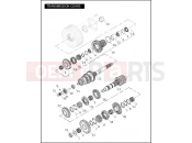 Harley-Davidson 2009 SIDECAR FLHTC SIDECAR  - SIDECAR FOR FLHTC TRANSMISSION GEARS