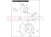Harley-Davidson 2009 SIDECAR FLHX SIDECAR  - SIDECAR FOR FLHX SPEEDOMETER & TACHOMETER - FLTR