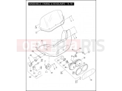 Harley-Davidson 2009 SIDECAR FLTR SIDECAR  - SIDECAR FOR FLTR WINDSHIELD, FAIRING & HEADLAMPS - FLTR