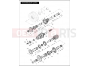 Harley-Davidson 2009 SOFTAIL SOFTAIL DELUXE  - FLSTN TRANSMISSION GEARS